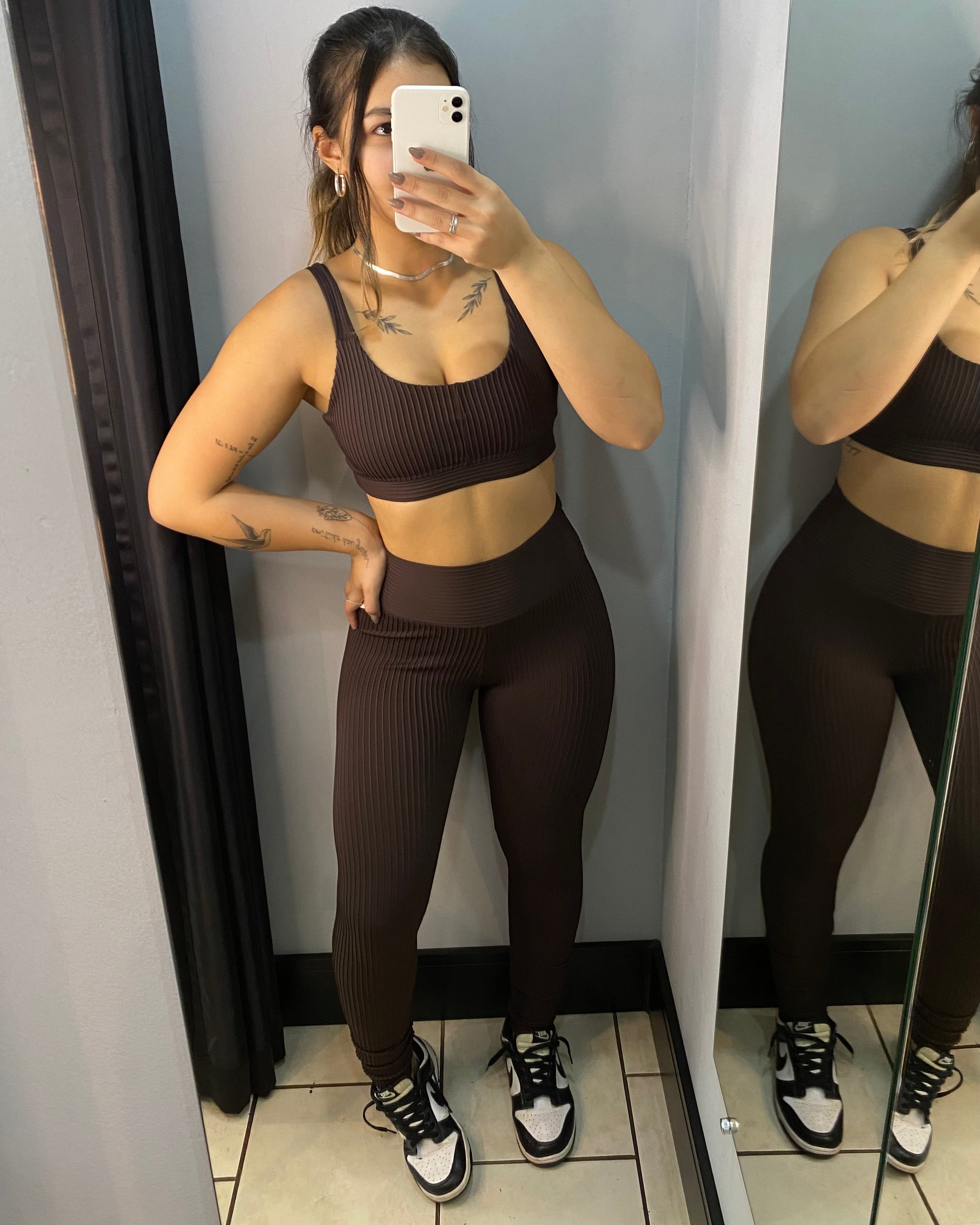 Legging Chanel Brown Fit