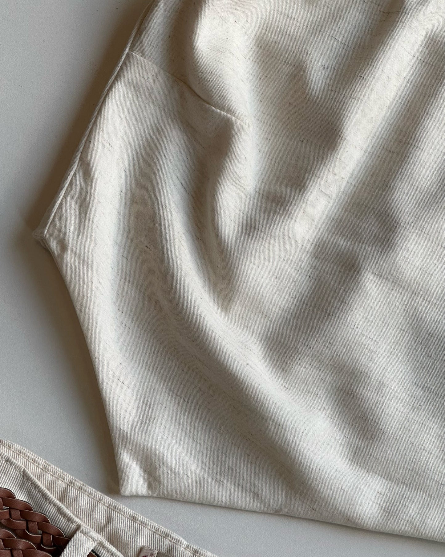 Cropped Linen