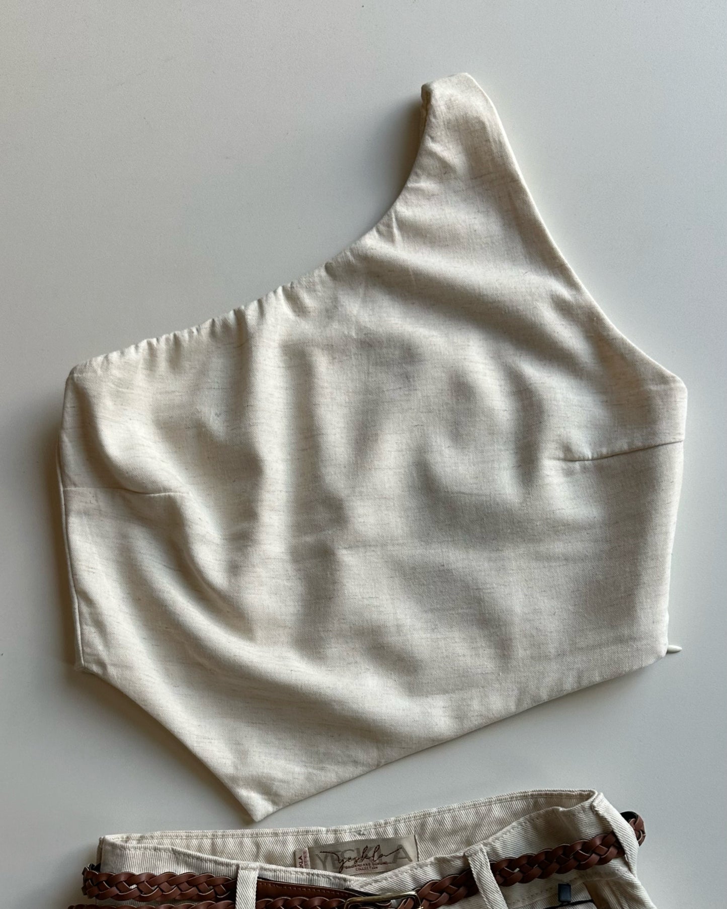 Cropped Linen