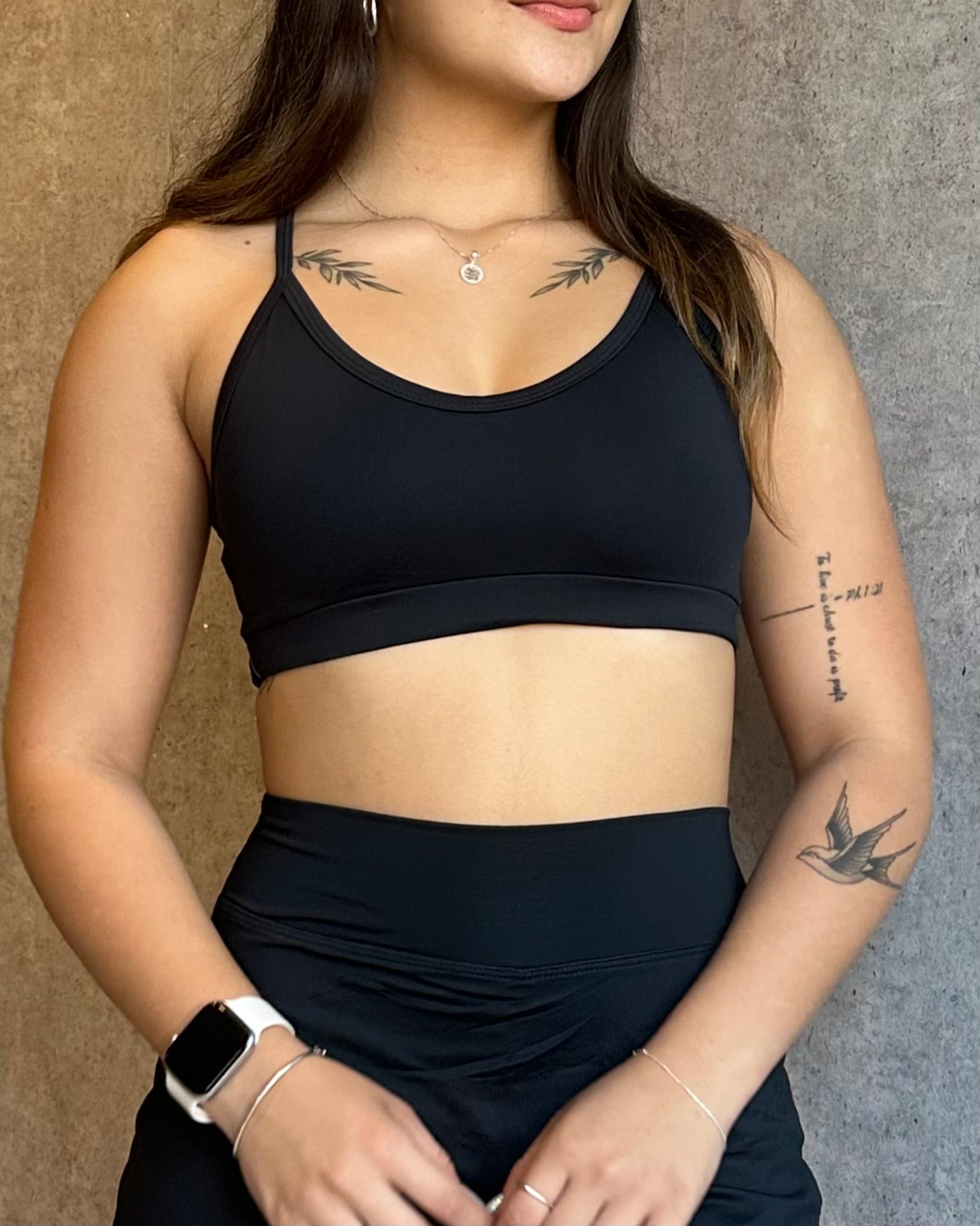 Top Carol Black Fit