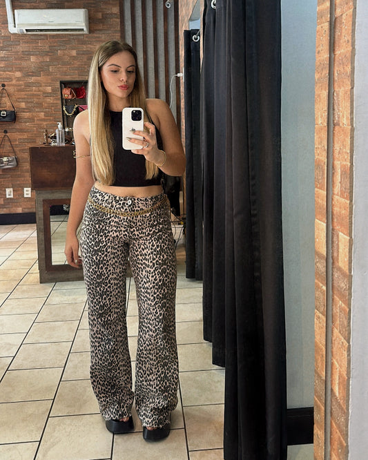 Calça Animal Print