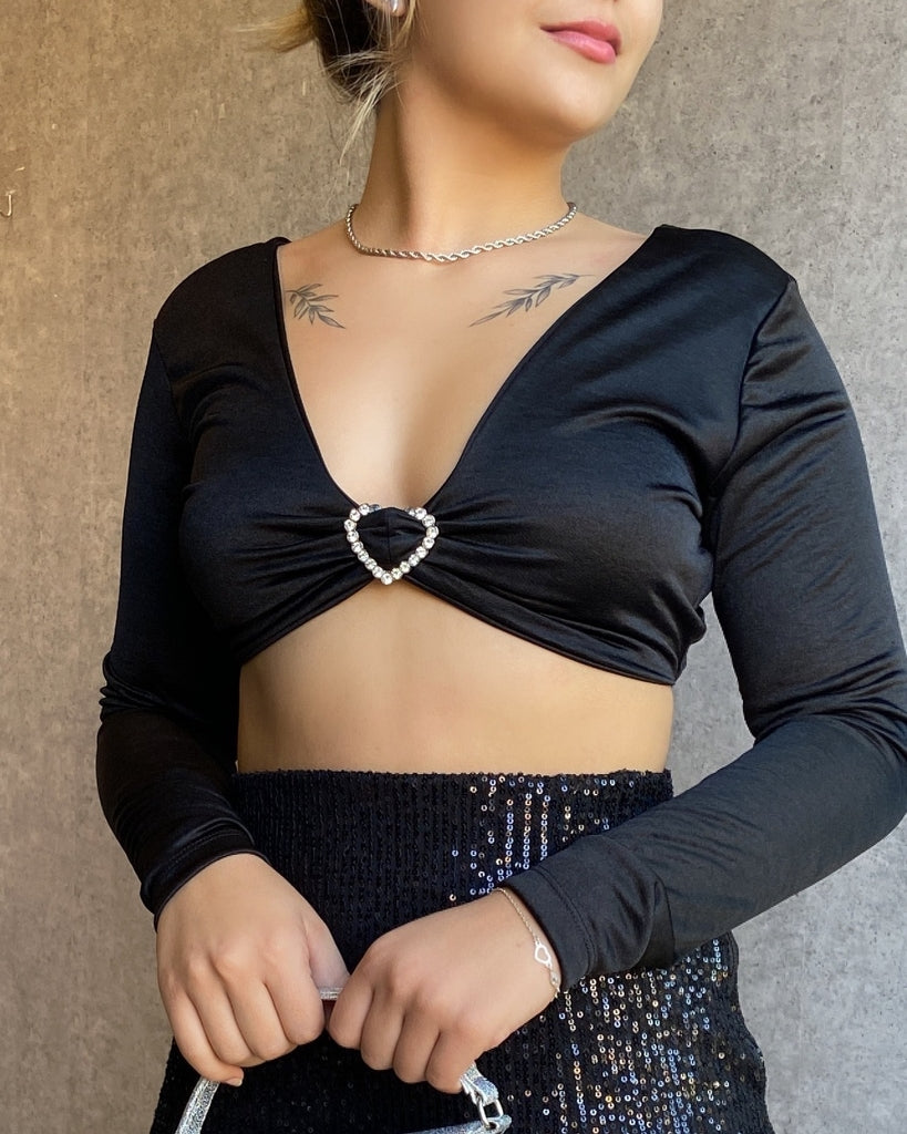 Cropped Heart Shine